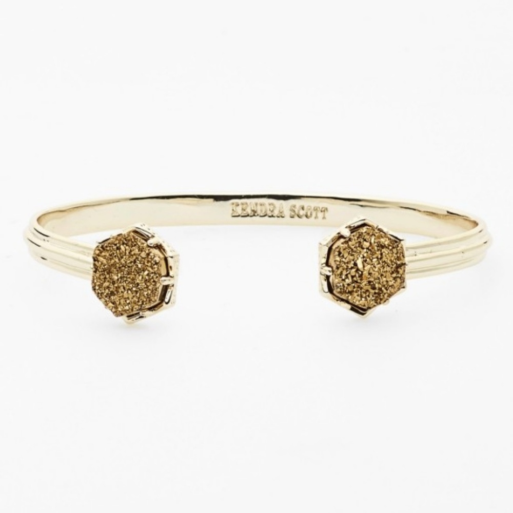 Kendra Scott Arden Station Cuff in Bronze Drusy